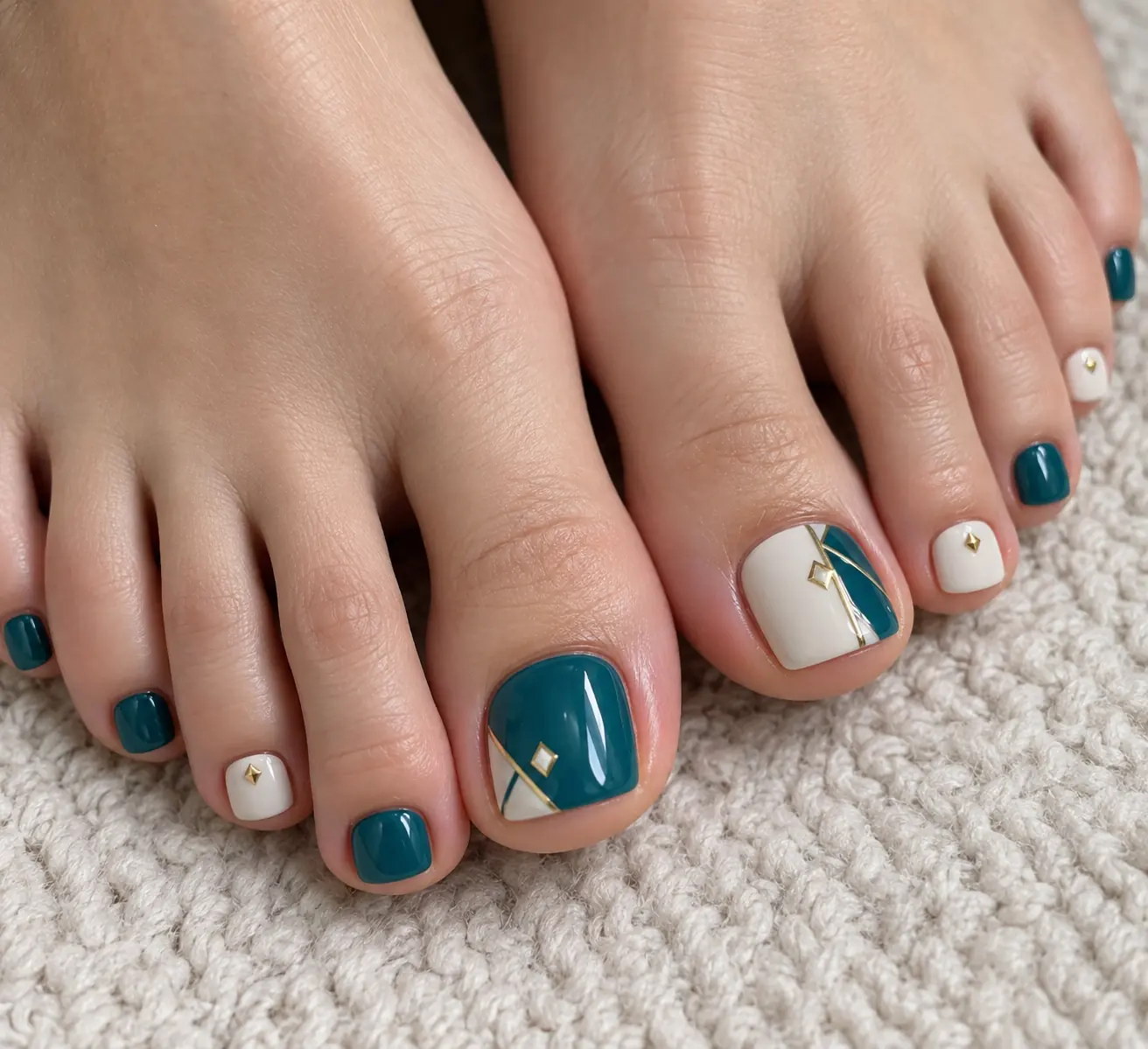 Nail art dei piedi
